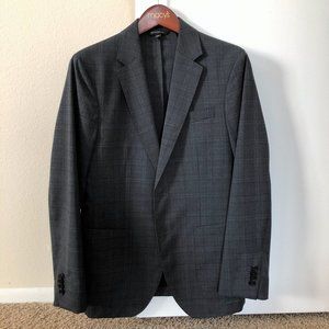 Banana Republic Unlined Performance Wool Blazer